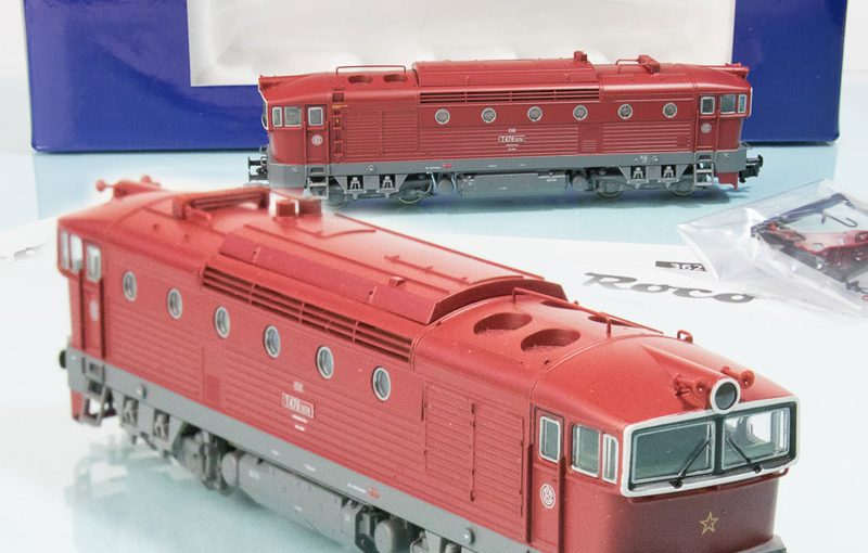 Roco 36250 Diesellokomotive T478.3 der CSD Epoche IV TT 1:120