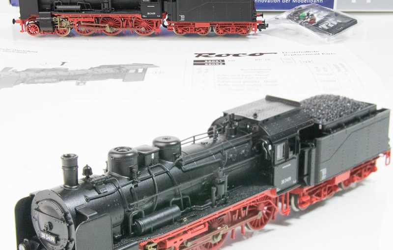 Roco 36051 TT Dampflokomotive BR 38 3459 der DR Epoche III