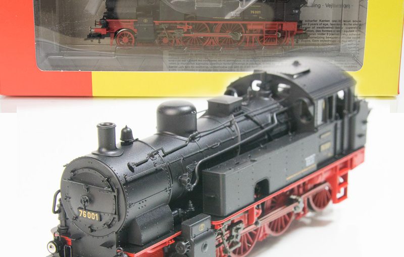 Fleischmann 4046 H0 Dampflokomotive BR 76 001 der DRG Epoche II